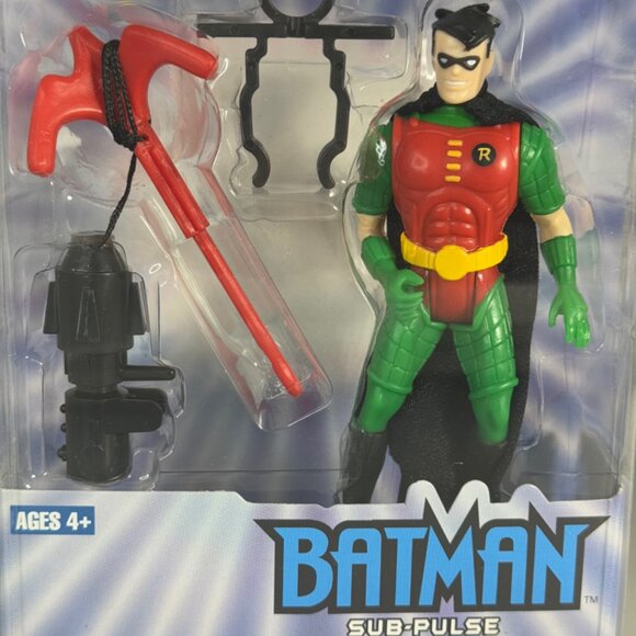 Batman Spectrum Of The Bat Sub-Pulse Detonator Robin Action Figure 2002 - Picture 2 of 9